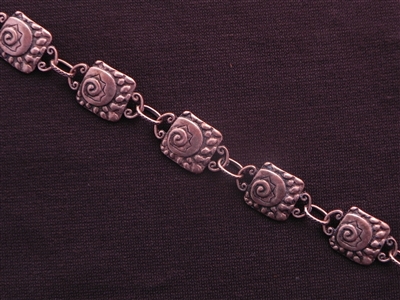 Handmade Chain Antique Copper Colored Southwest Inspired Links