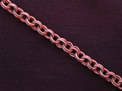 Antique Copper Colored Chain Style #43 Priced By The Foot