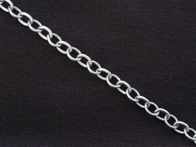 Antique Silver Colored Chain Style #48 Priced By The Foot