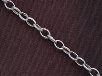 Antique Silver Colored Chain Style #60 Priced By The Foot