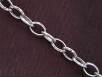Antique Silver Colored Chain Style #63 Priced By The Foot