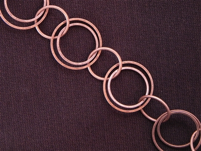 Antique Copper Colored Chain Style #68 Priced By The Foot
