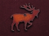 Rusted Iron Elk Pendant