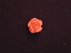 Rose Dusty Tomato Acrylic Resin Full Top Drilled Hole