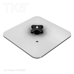 SQUARE BASE PLATE, 9 INCH