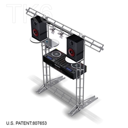 Djone 8 X 8 Ft TK6 Box Truss DJ Stand