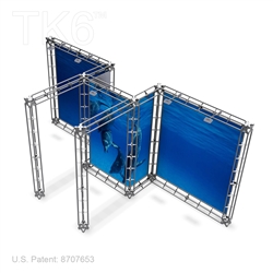 Ube 10 X 20 Ft Box Truss Trade Show Display Booth