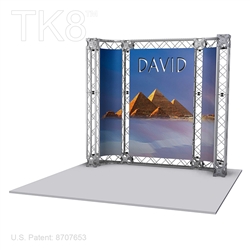 David - 10 Ft X 10 Ft TK8 Aluminum Box Truss Booth