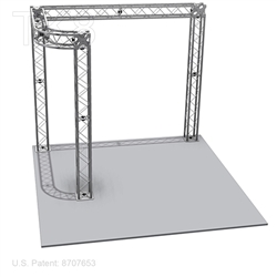 Anthony - 10 Ft X 10 Ft TK8 Aluminum Box Truss Booth