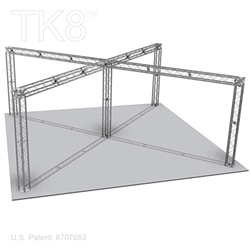 Andrew - 26Ft X 26Ft TK8 Aluminum Box Truss Booth