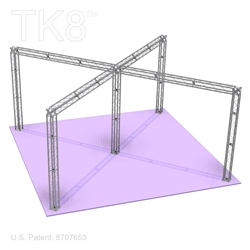 Andrew 10 - 26Ft X 26Ft TK8 Aluminum Box Truss Booth