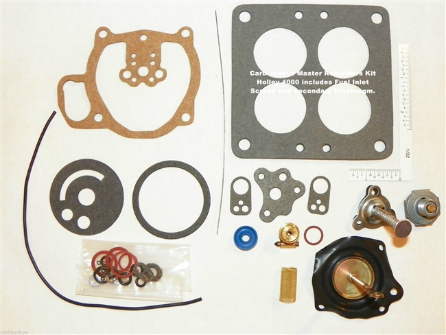 Holley 4000 Teapot Ford Lincoln Mercury 56 57 Master Carburetor Rebuild Kit NEW