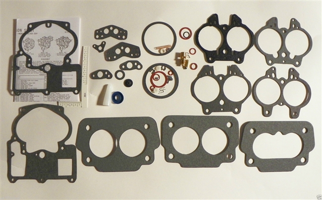 Rochester 2B 2 Jet Large Base Carburetor Repair Kit Buick 62-63 Oldsmobile 59-68 Pontiac 58-69