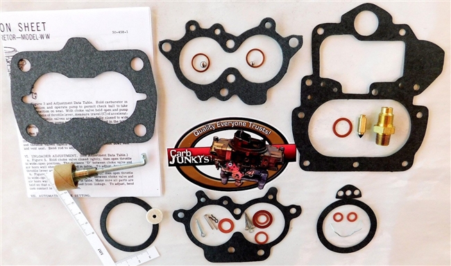 Carburetor Repair Kit Stromberg WW Chevrolet GMC Truck 8 cylinder 1963 - 64