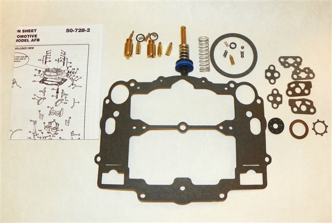 Weber Carburetor Fuel Sys Repair Kit Marine W-4 9665 9774 9779 9780 9781 9782