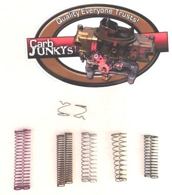 For Edelbrock Performer & Thunder Series Step Up Spring Assortment 5 Pairs PLUS  Rod Retaining Springs