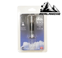 Cherry Oil 1g, by Avalanche  glass syringe