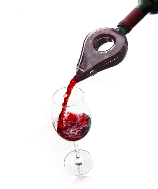 Vacu Vin Wine Aerator Dark Grey