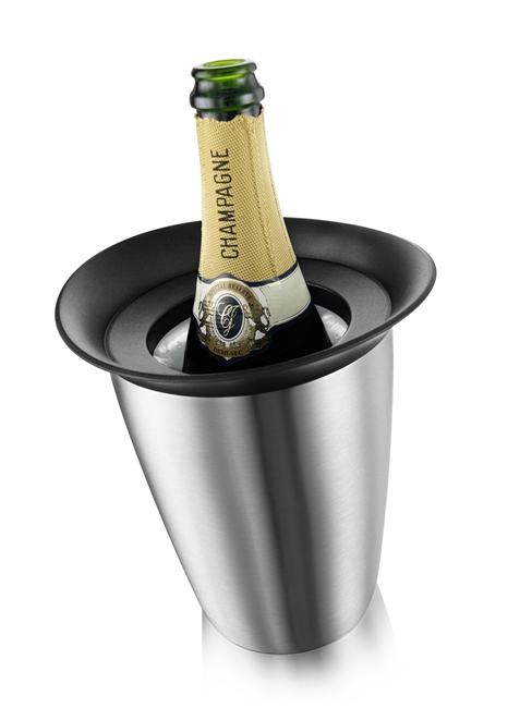 Vacu Vin Active Cooler Champagne Elegant in Stainless Steel