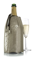 Vacu Vin Active Champagne Cooler in Platinum