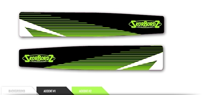 Swing Arm Graphics - Ascent design