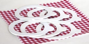 Replacement Bormioli Fido Jar Gaskets (6 QTY)