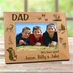 Outdoor Man Picture Frame