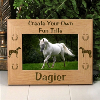 Personalized Horse Frame