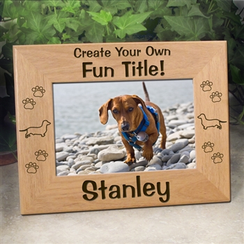 Personalized Dachshund Gifts