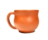 Rustic Orange Clay Cup