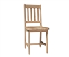 Rustic Wood Dining Chair