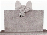 Weeping Angel Granite Statue Headstone