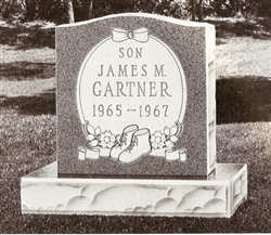 Infant Granite Headstone