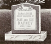 Single Granite Headstone