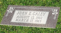 Single Granite Grave Marker