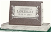 Single Granite Headstone