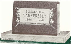 Single Granite Headstone