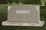 Companion Granite Headstone