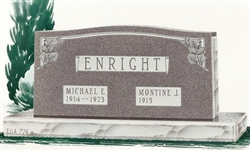 Companion Granite Headstone