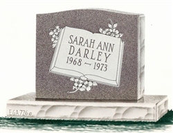 Single Granite Headstone