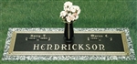 Classic Companion Memorial Bronze Grave Marker