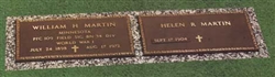 Simple Companion Memorial Bronze Grave Marker