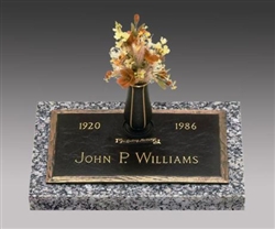 Oaklawn Memorial Bronze Grave Marker