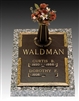 Oaklawn Double Interment Memorial Bronze Grave Marker lowest price on net