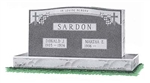 Companion Granite Headstone