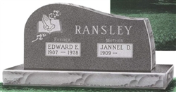 Companion Granite Headstone