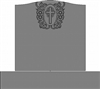 Single Granite Headstone