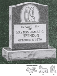 Infant Granite Headstone