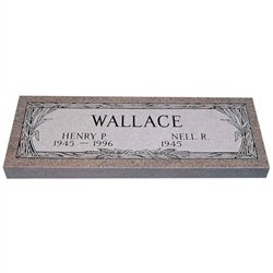 Companion Granite Grave Marker