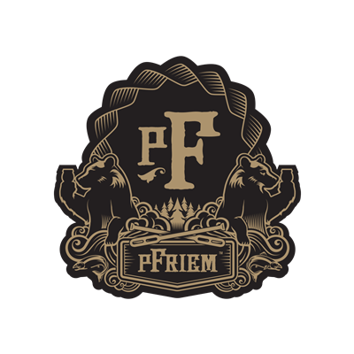 pfriem badge stickers